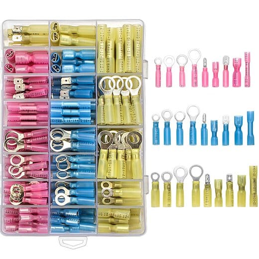 300pcHeatShrinkConnectors