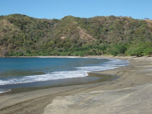 Scenic beach view