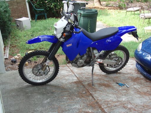 DRZ in blue