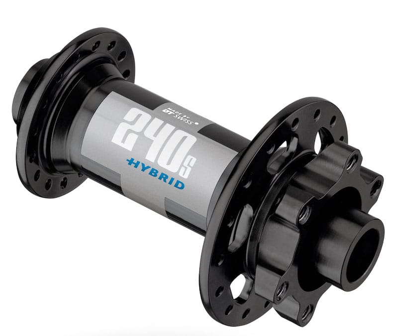 DT Swiss DT 240S Hybrid 32h Boost ISO front hub