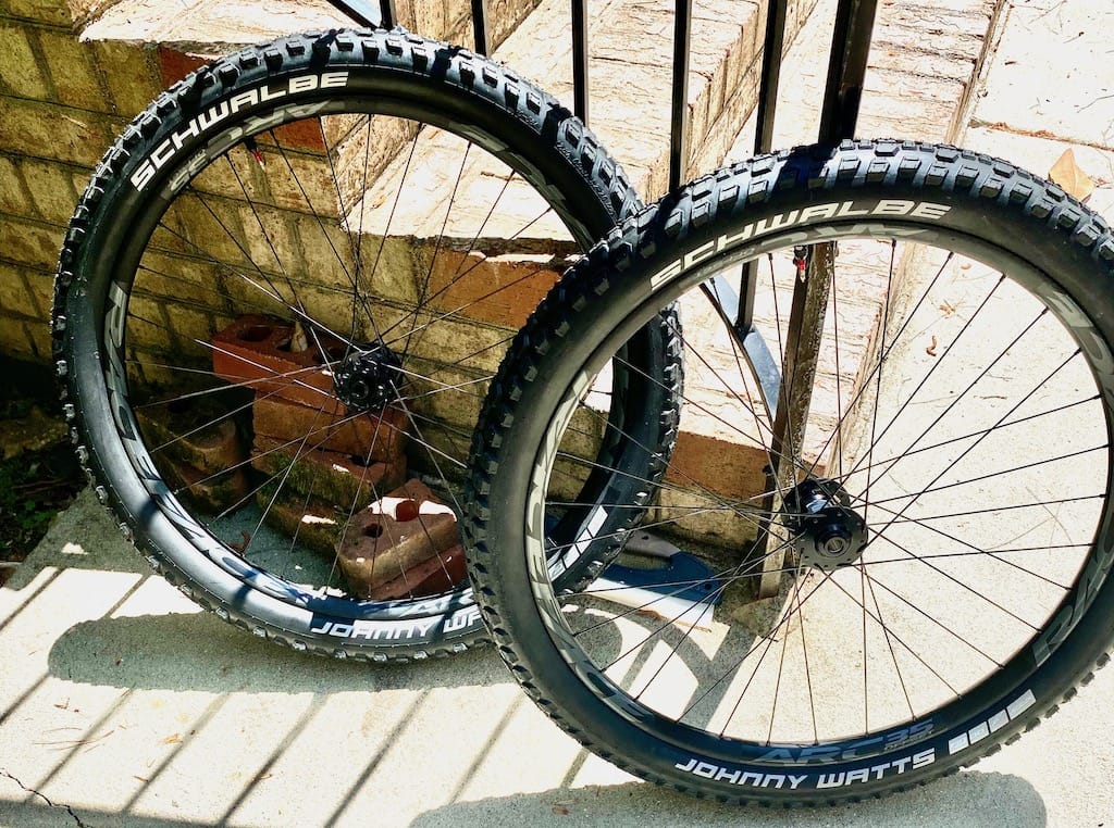 Tubeless wheels now ready for overnight test