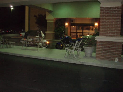 Parked for the night