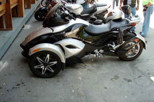 CanAm three-wheeler