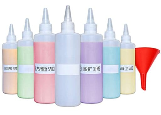 Squeeze bottles, 8oz