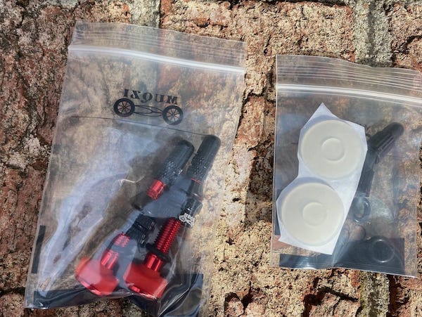 Tubeless Presta valves